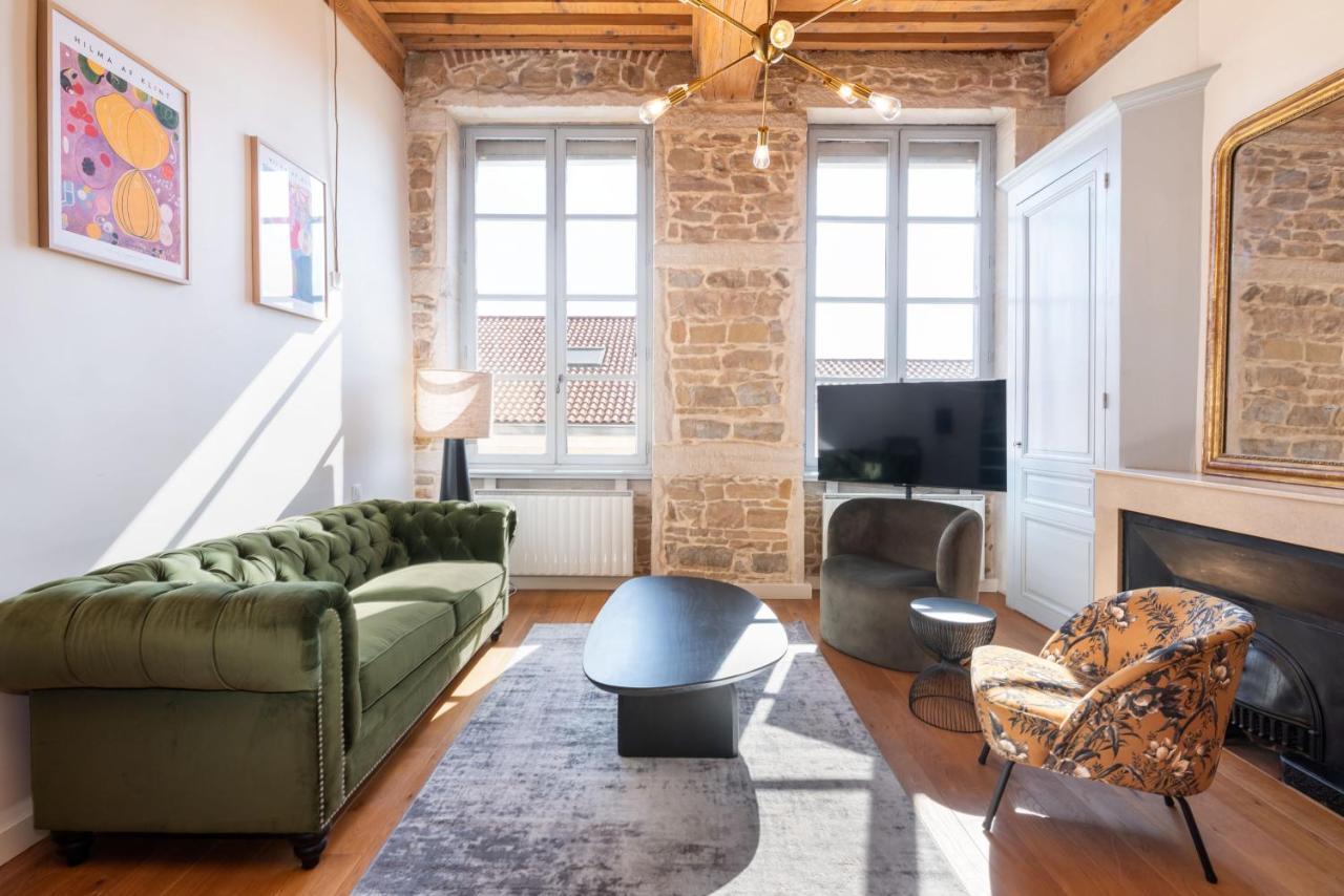 Ferienwohnung Le Cocon Pacome Les Autres Lyon Exterior foto